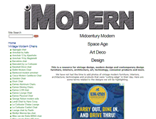 Tablet Screenshot of imodern.com